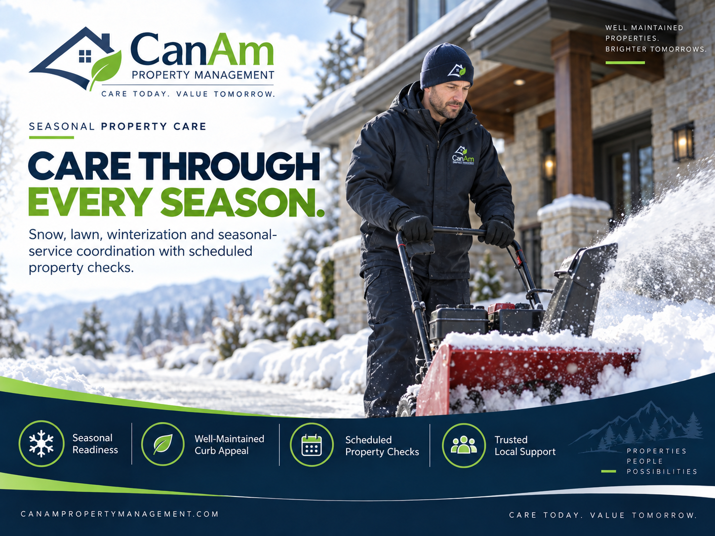 Seasonal Property Care - CanAm Property Management