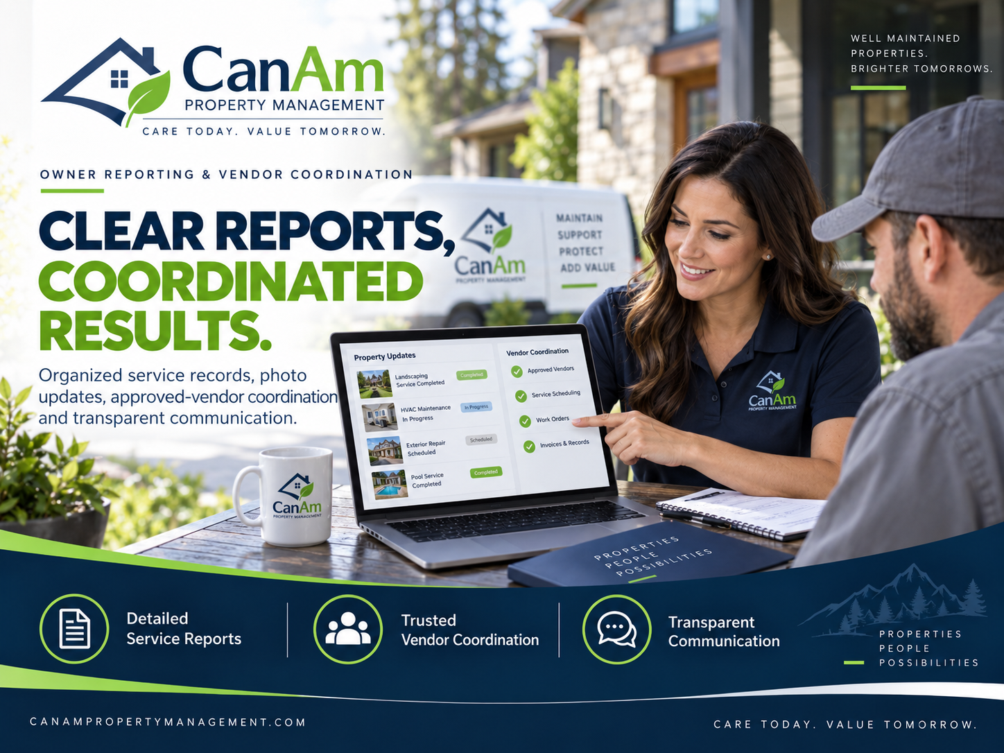 Owner Reporting & Vendor Coordination - CanAm Property Management