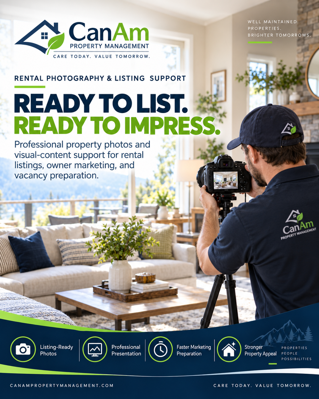 Rental Photography & Listing Support - CanAm Property Management