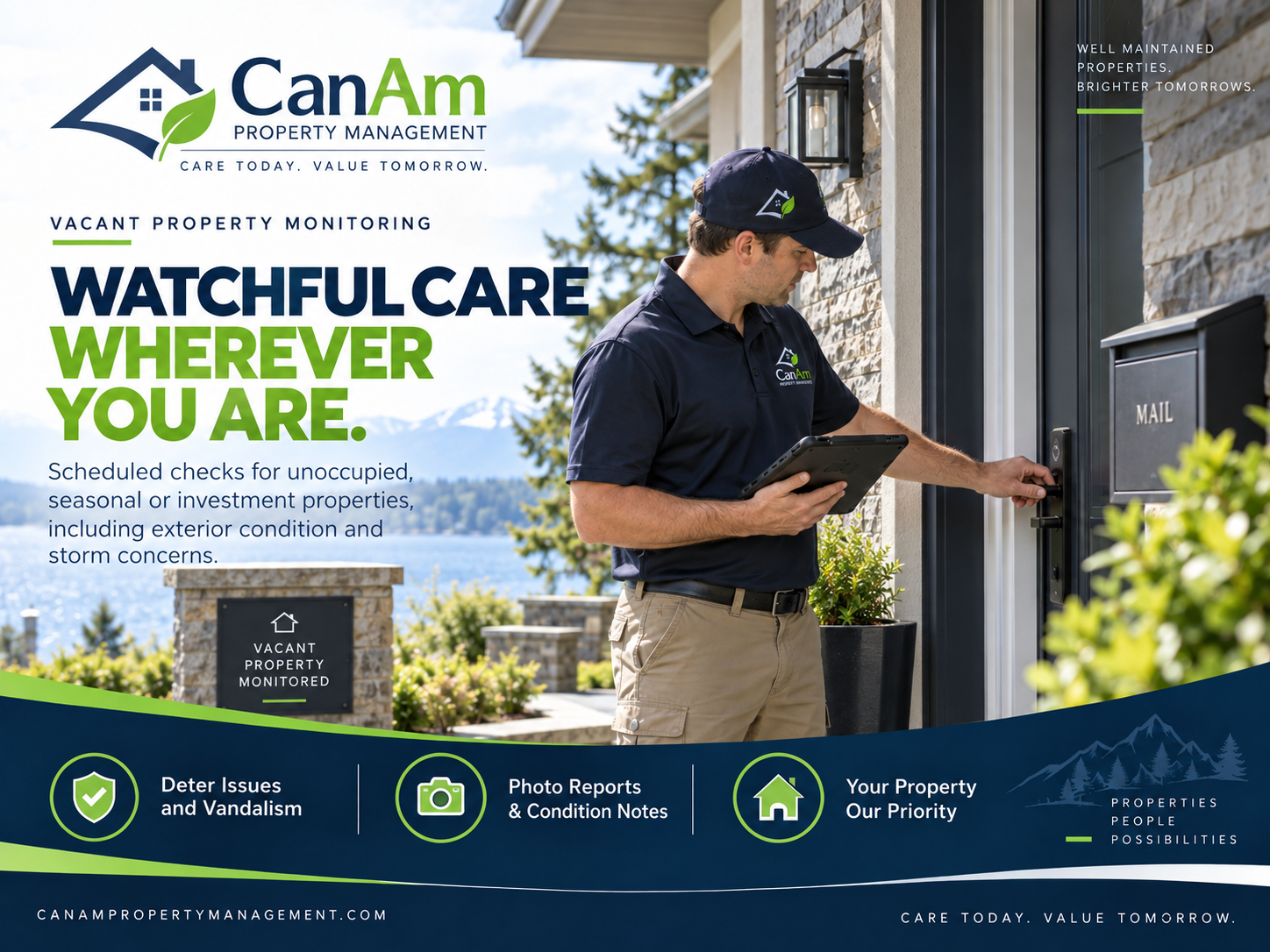 Vacant Property Monitoring - CanAm Property Management
